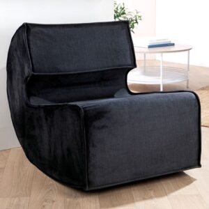Alamosa Fabric Armchair In Black