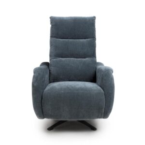 Arcata Fabric Electric Recliner Chair In Dusk