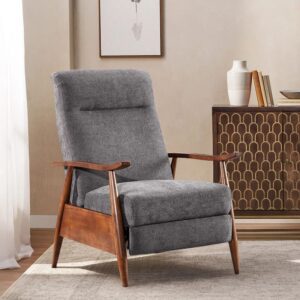 Manual Recliner Armchair with its plush cushions