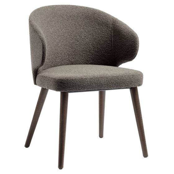 Stoughton Fabric Armchair In Grey